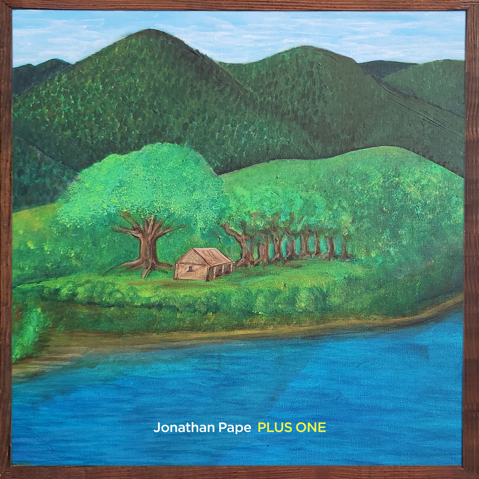 Plus One album cover by Jonathan Pape